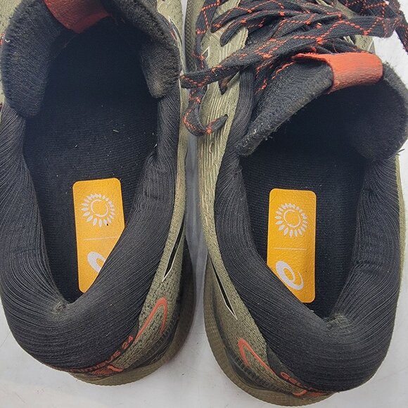 Asics Gel Nimbus 24 TR Nature Bathing Olive Mens 8.5 Green Athletic Shoes - Picture 6 of 13